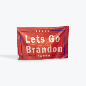 Flag Lets Go Brandon Red