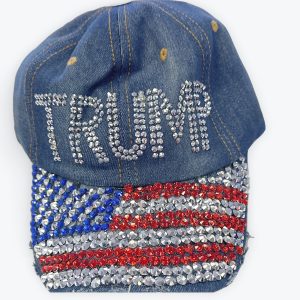 Rhinestone Trump Bluejean