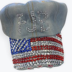 Rhinestone FJB Light Blue
