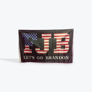 Flag FJB Lets Go Brandon Black