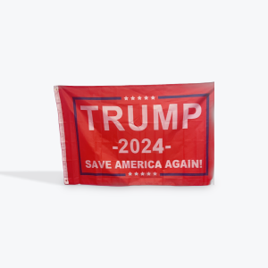 Flag Save America Again Red