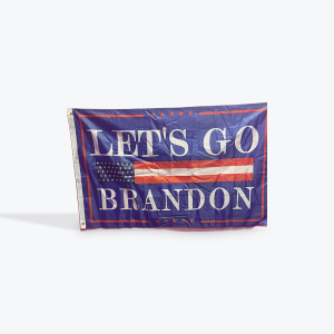 Flag Lets Go Brandon Blue