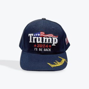 Hat I'll Be Back Navy