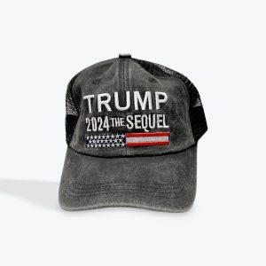 Hat Sequel Wash Gray Mesh