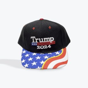 Hat Trump 2024 Full Brim flag