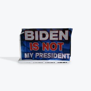 Flag Biden is not my president blue