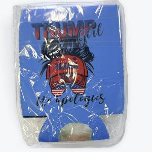 Koozie Trump Girl Blue