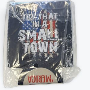 Koozie Small Town Black