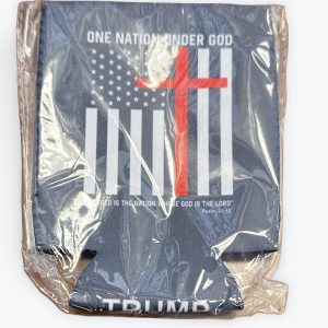 Koozie Blue Line Red Cross